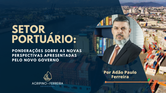 SETOR PORTUÁRIO – ponderações sobre as novas perspectivas apresentadas pelo atual governo